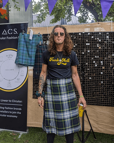 The blinders in a kilt at TNSMT Festival