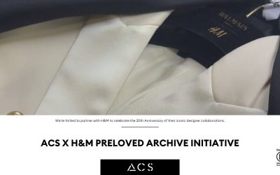 ACS x H&M Preloved Archive Initiative